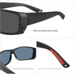 Lightweight TR90 Polarized Sunglasses UV Protection